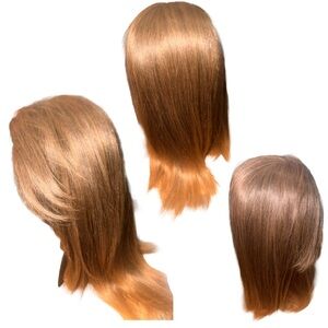 Zoe Model+Model HD Human Hair Blend Wig NWOT Heat Resistant